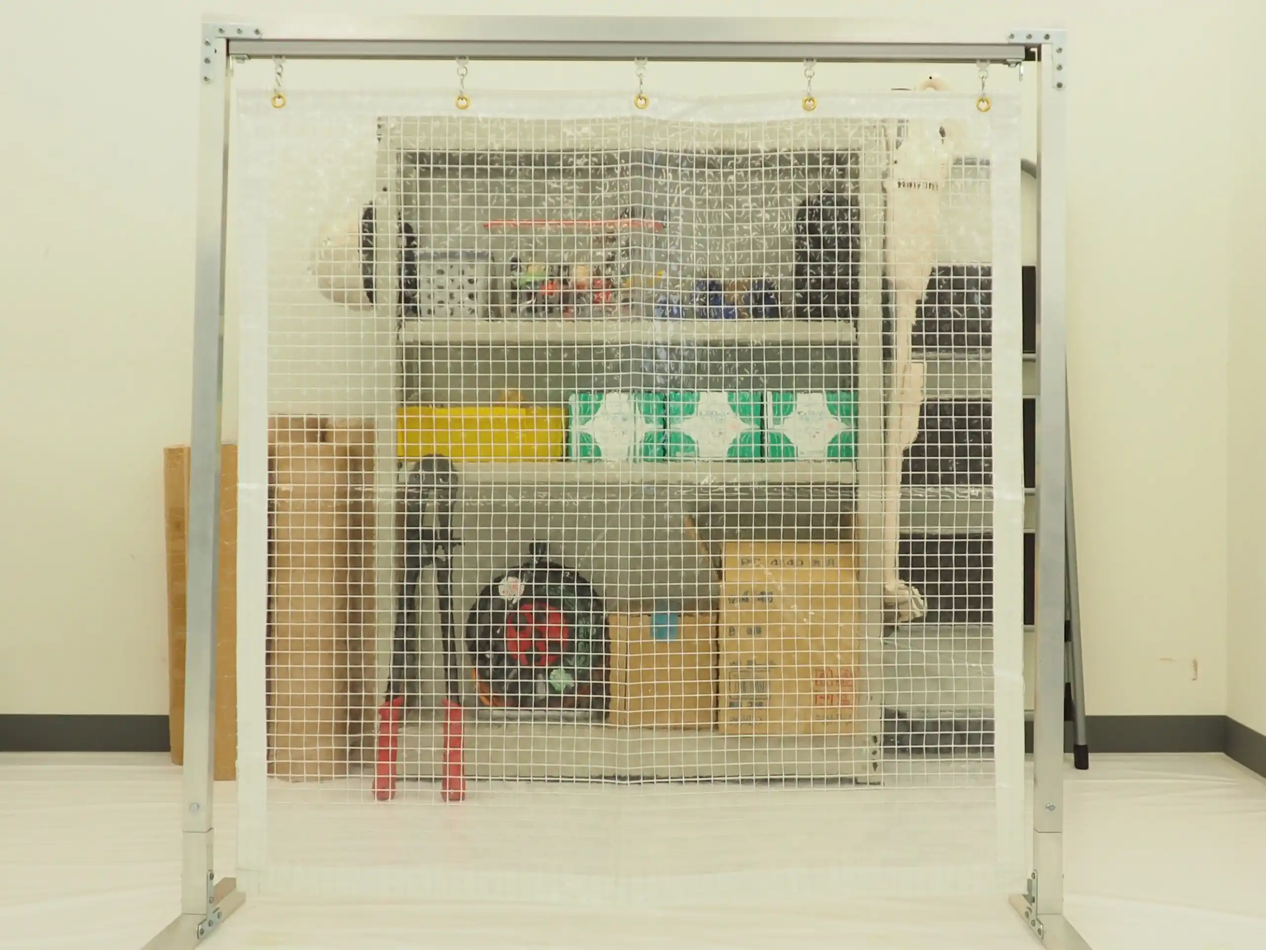 糸入透明ビニールカーテン VT-055H