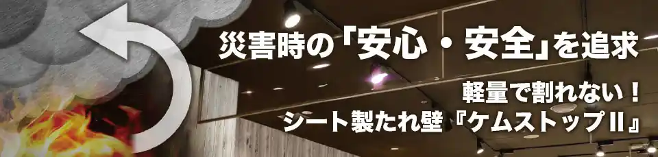 災害時の「安心・安全」を追求