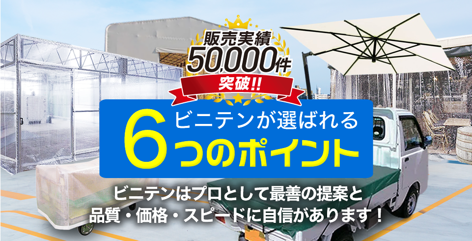 ビニテン6つのポイント