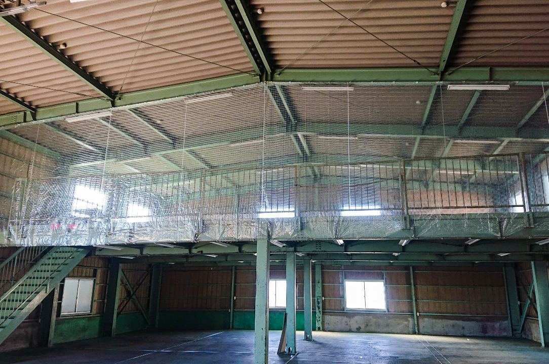  ビニールシート張り新設工事