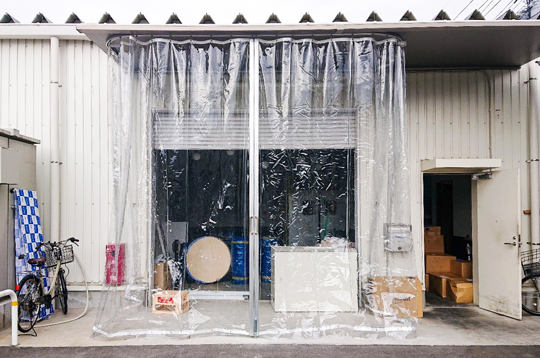  ビニールカーテン新設