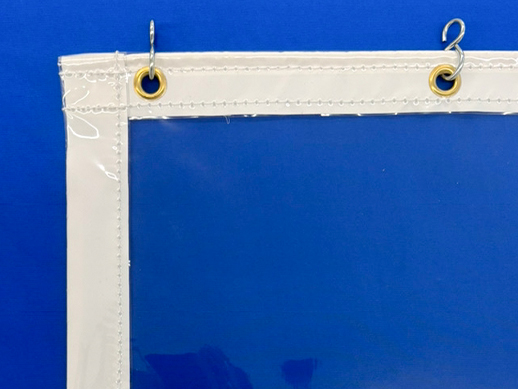 不燃ターポリンビニールカーテン　ユークリアシートF