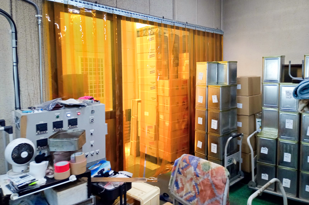  のれんカーテン新設工事